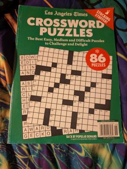 Los Angeles Times Crossword Puzzle 86 Puzzles A Reprint Of The November 2023 Edition