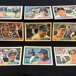 Topps 1988 Big Baseball Card Collection 13 Pieces Classics 