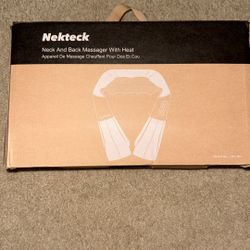 Nekteck LMS-801 Shiatsu Neck & Back Massager.