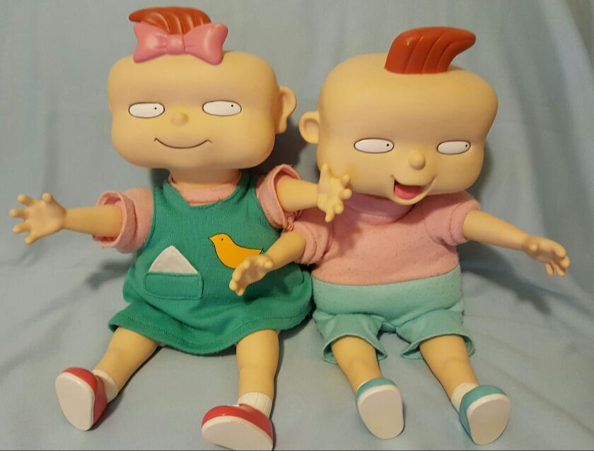 Rugrats Phil and Lil twins brothers