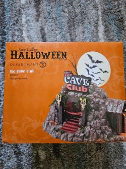 Department 56 - Halloween cave club
