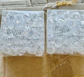 Wedding Diamond Confetti (2) Boxes/$6 For Both