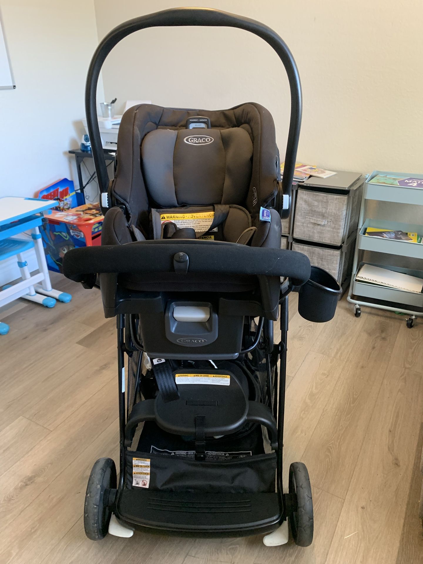 Graco Double Stroller; Infant And Toddler