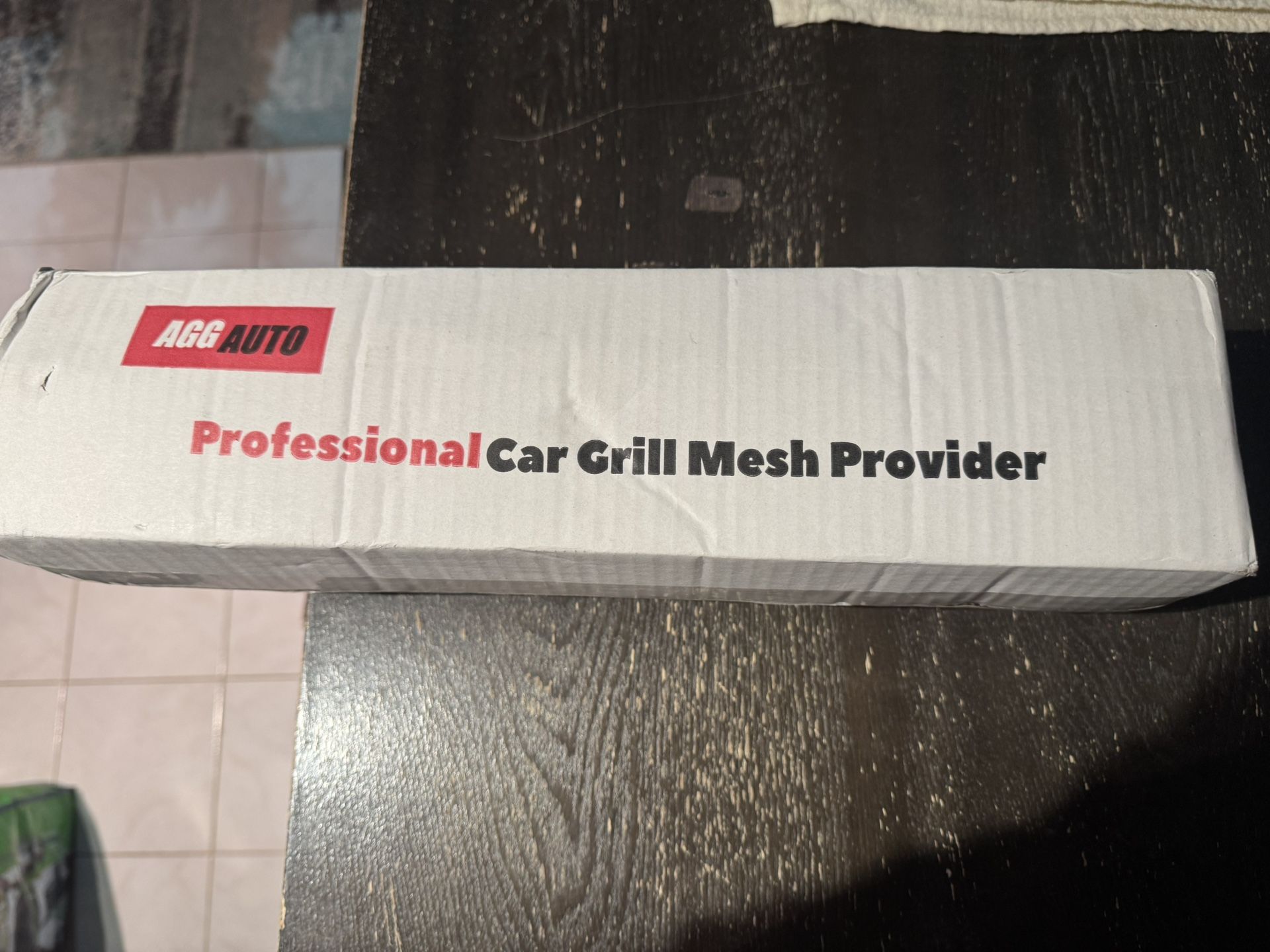 Universal Black Car Grille Mesh Net Sheet Aluminum Rhombic Auto Grill 40''x13''