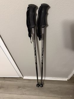 SCOTT Catalyst Series 2 Aluminum Ski Poles Black Silver Length 44