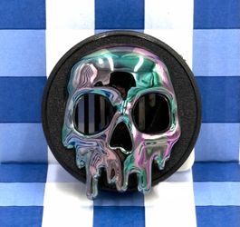 Spooky! BATH & BODY WORKS🖤💀DRIPPING SKULL 💀 🖤Vent or visor clip fragrance holder