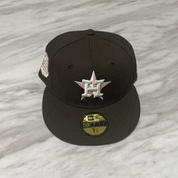 New Brown Houston Astro’s New Era Hat Pink Uc
