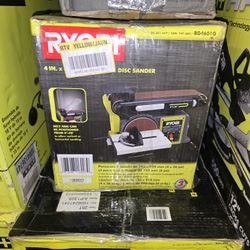 Ryobi Corded Belt And Disc Sander