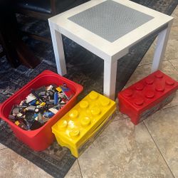 Lego Table With Legos