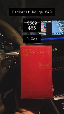 baccarat rouge 540