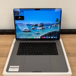 16" MacBook Pro M1 Max 10 Core*2TB SSD*32GB RAM