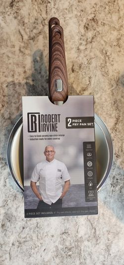 Robert Irvine 2 Piece Fry Pan Set