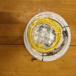Complete Set For Home Wiring For Cable And Internet Includes One One To Two Splitter For Coaxial, 1 12-ft Coaxial Jumper 16-ft Coaxial Jumper 17-ft Ca