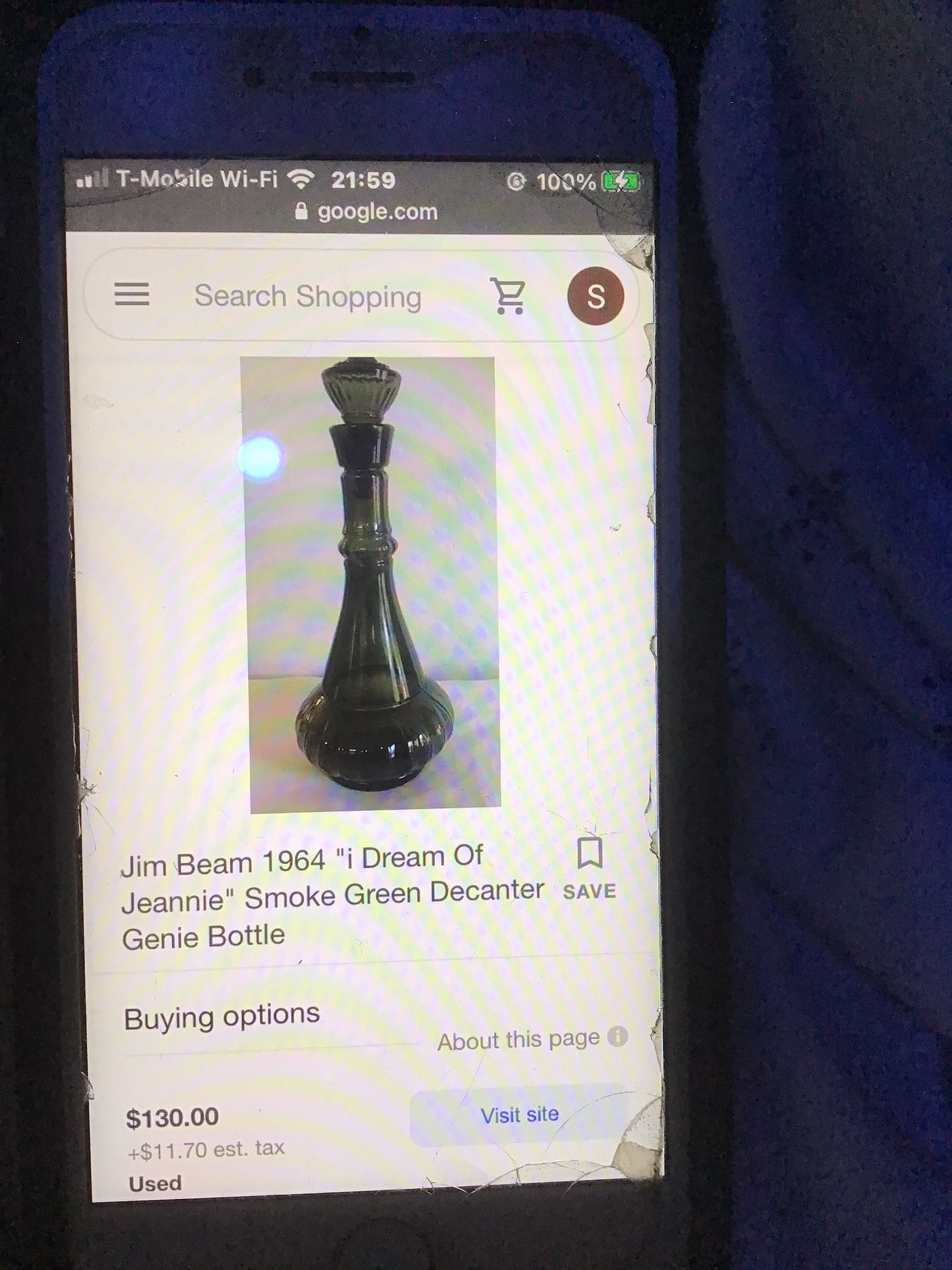 Vintage Glass Decanter (s)