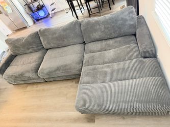 Corduroy sectionals - excellent condition!!
