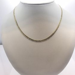 Gold Chain Cuban Solid 10k New 