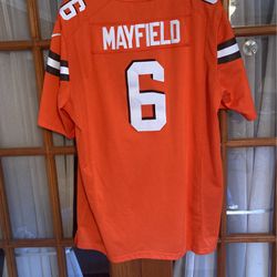 NFL Browns Mayfield Jersey