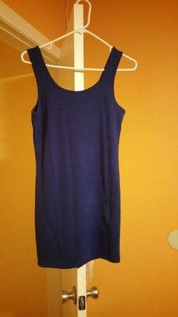 Navy blue size medium stretchy material