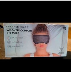 Weighted eye mask