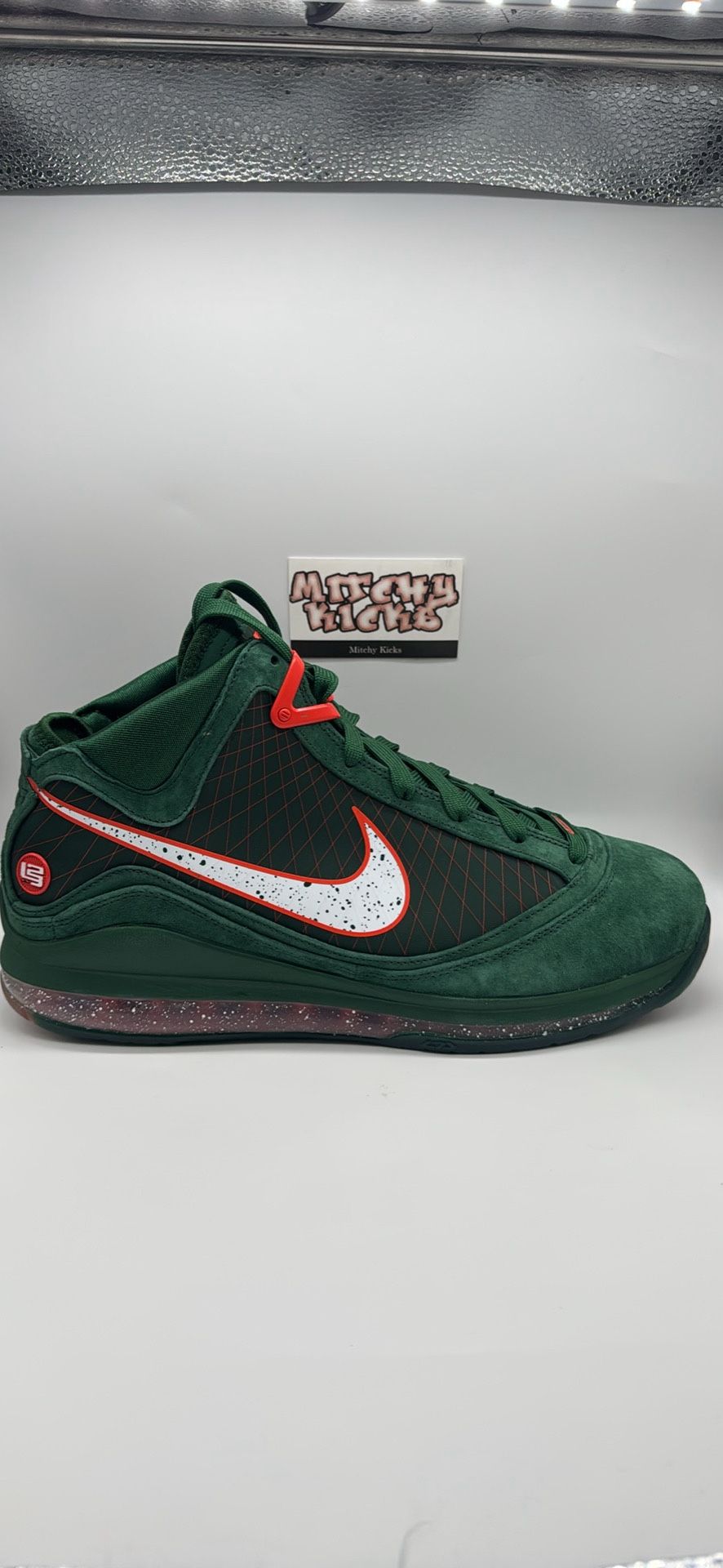 Nike LeBron 7 FAMU Gorge Green Sz. 13