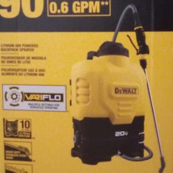 DeWalt Lithium Ion Powered Backpack Sprayer