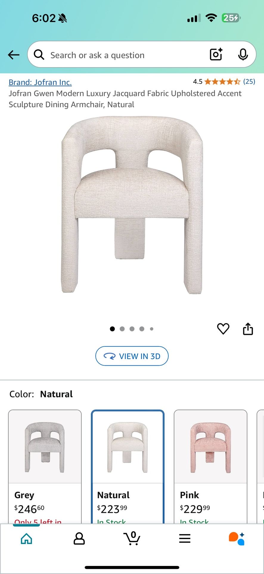 Jofran Accent Chair