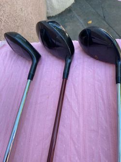 Set of 3 Golf Club Heads