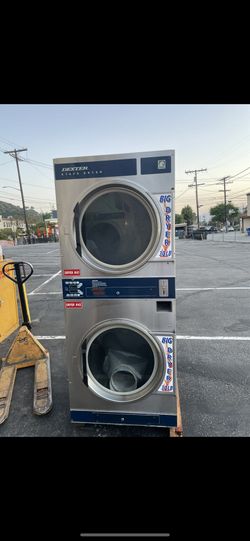 Dexter/Speedqueen 30 LB Stacked Dryers Washer/Dryer/ Dexter/Speedqueen/Commercial/Laundry/ Laundromat/ CoinLaundry,Equipment,20lb,30lb,40lb,60,Ib,80lb