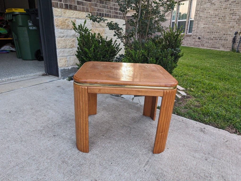   Vintage Solid Wood Oak Table