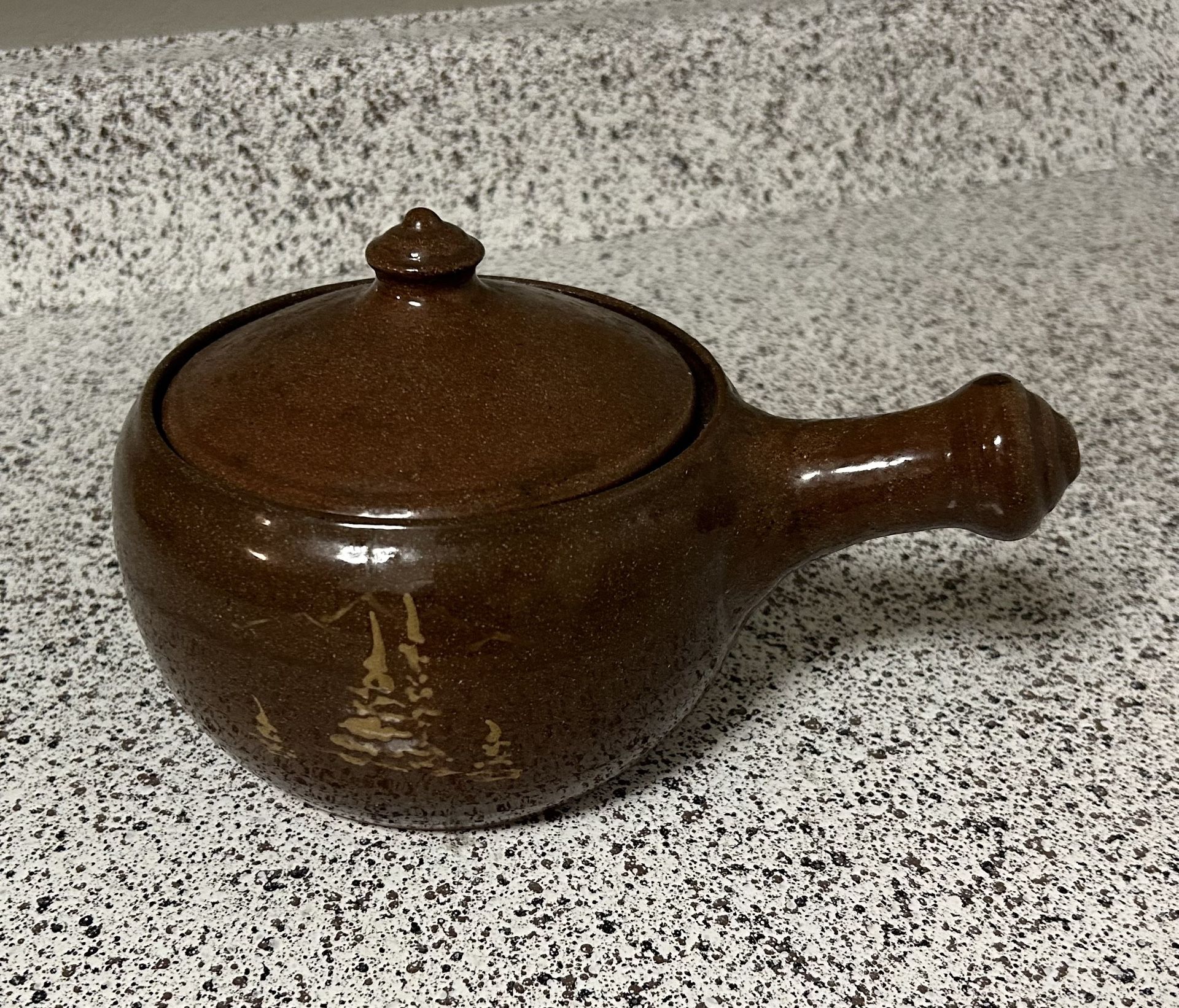 French Onion Soup Bowl - 1980 Old Time Pottery - Collectible or Decor