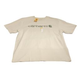 NWT Carhartt Loose Fit Heavyweight Short-Sleeve Logo Graphic T-Shirt Size XL
