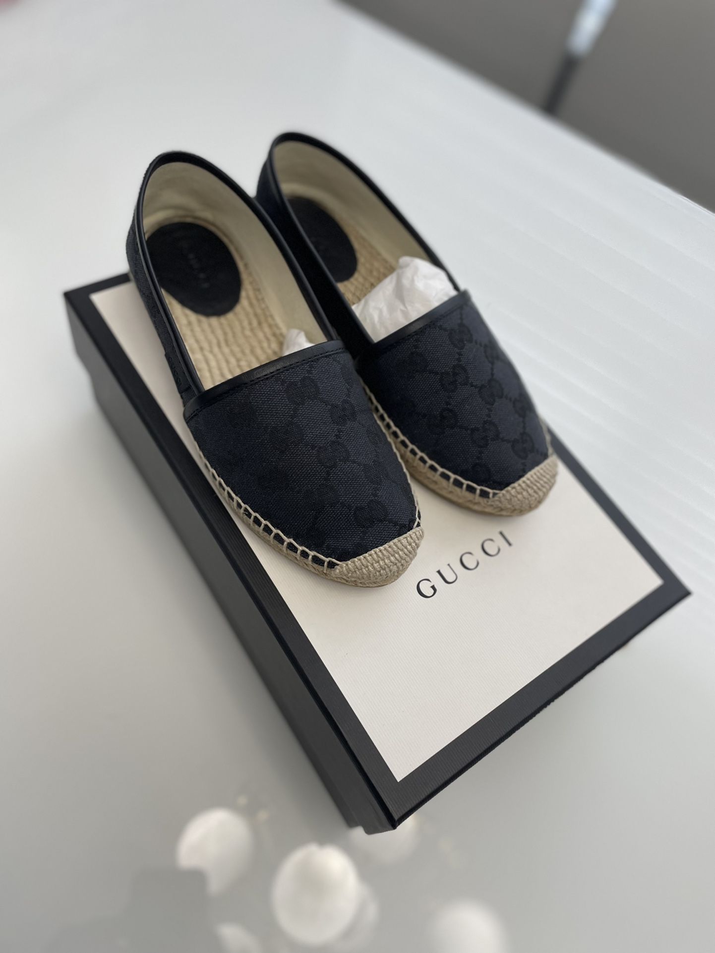 Black Gucci Espadrille