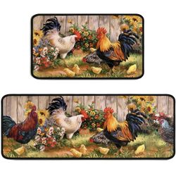 Kitchen Rugs 2 Piece Set