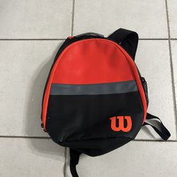 Wilson Tennis Backpack – Red & Black
