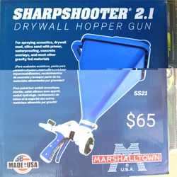 MARSHALLTOWN SHARPSHOOTER® 2.1 DRYWALL HOPPER GUN