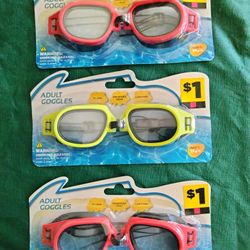 ADULT SWIM GOGGLES 