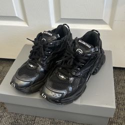 Black Balenciaga Runners Size 42