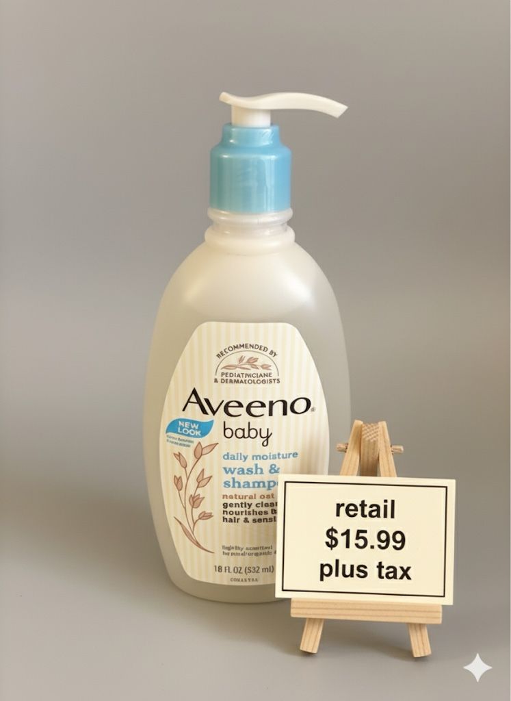 Aveeno Baby Wash And Shampoo, Large - - Choose Your Own Bundle!