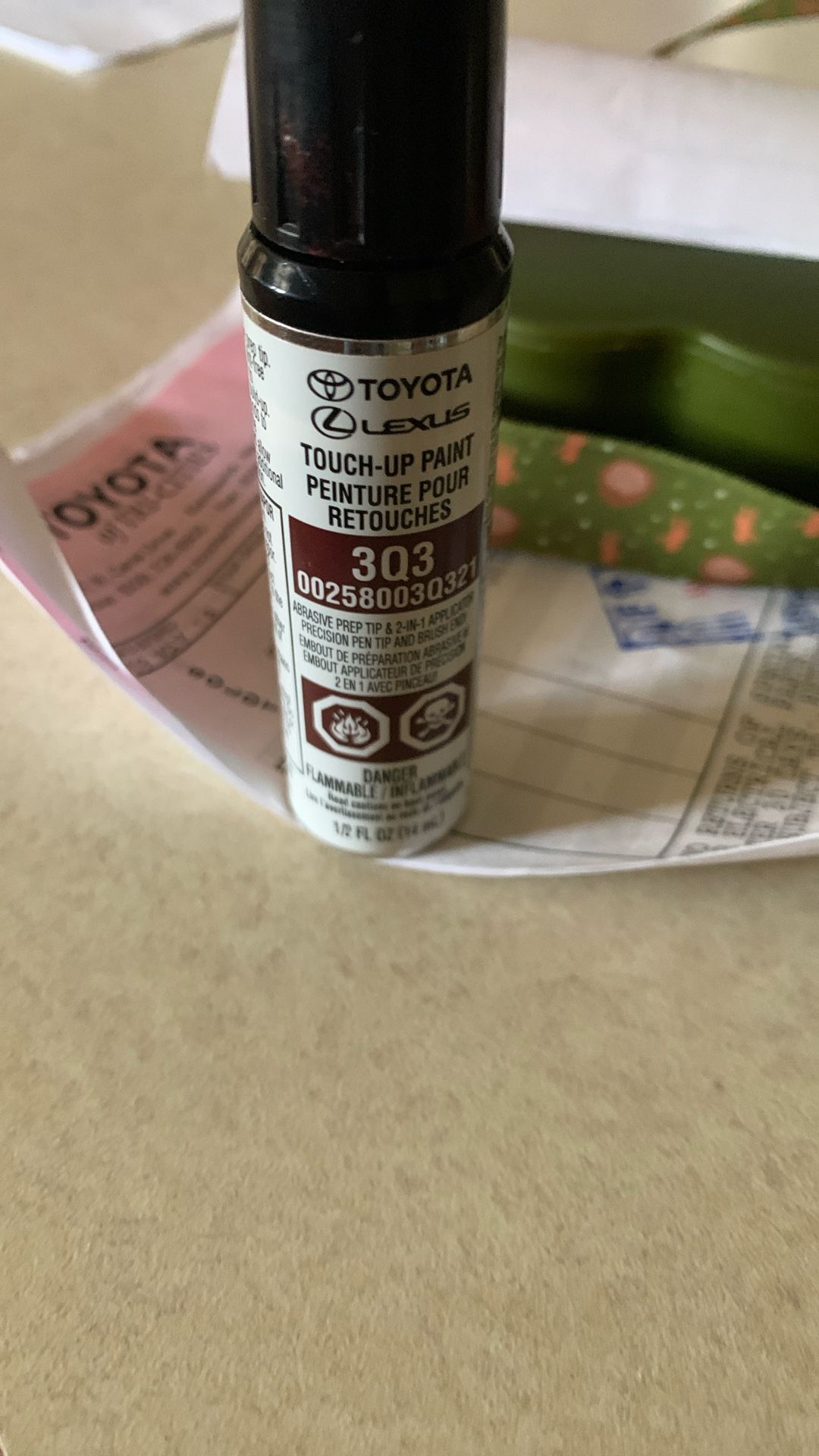 Touch Up Paint 3Q3 Retouches Toyota Lexus