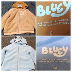 Bluey toddler coats $10...each
