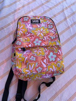 Vans of the wall floral backpack