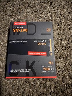 WD Black SN7100 4TB NVMe SSD