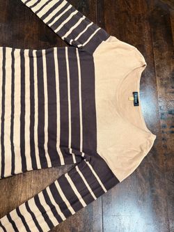 Spense Striped Colorblock Knit Top or dress
