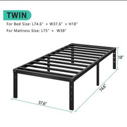 Twin Size Bed