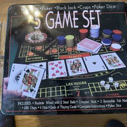 5in1 Game Set For Sale 