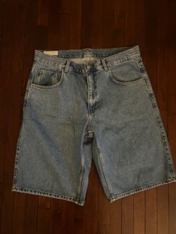 Zara Blue Baggy Jorts - Size 36