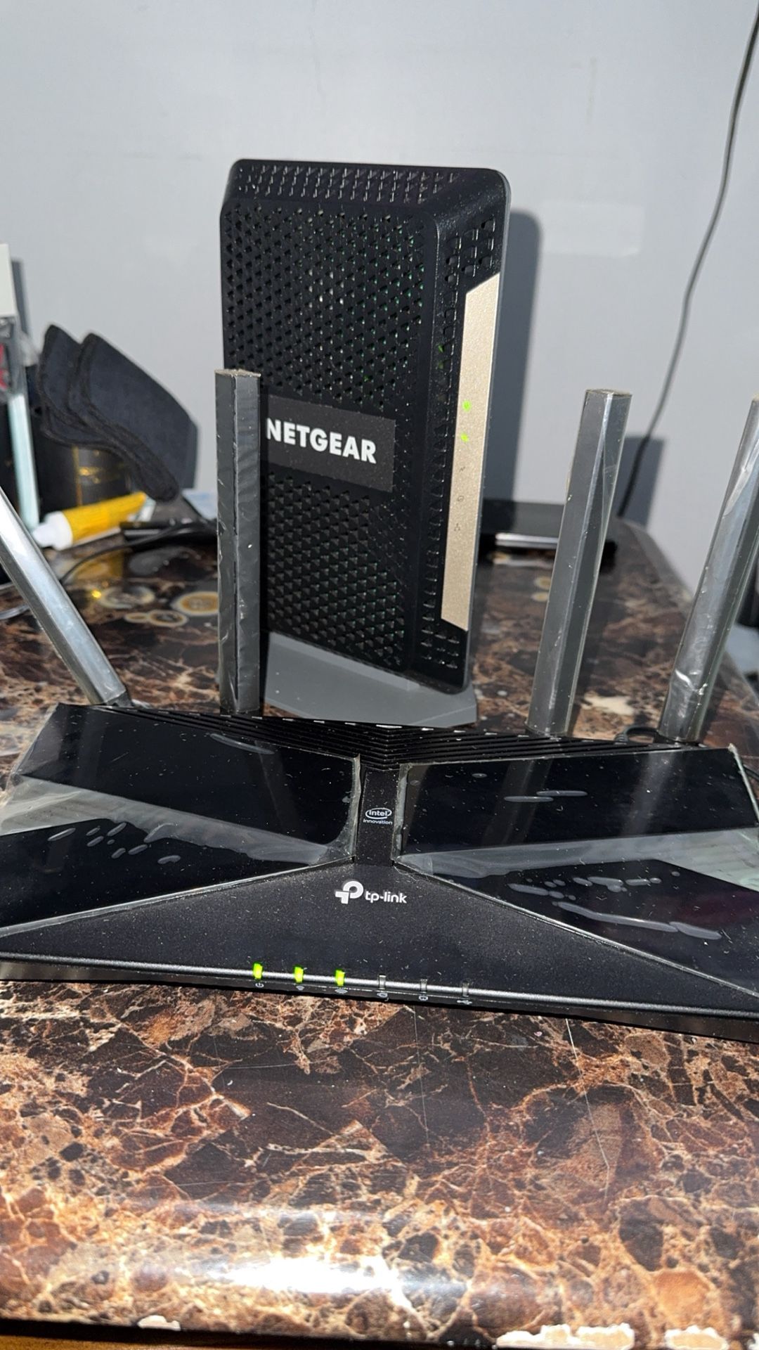 Netgear Modem/TP-link Router Docsis 3.1 1000mbps