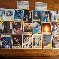 1969 TOPPS MAN ON THE MOON CARDS