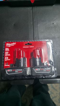 Milwaukee 3.0 m12 twin pack