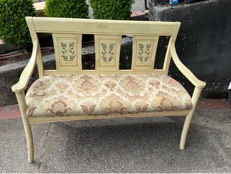 Beautiful French Country-style painted settee